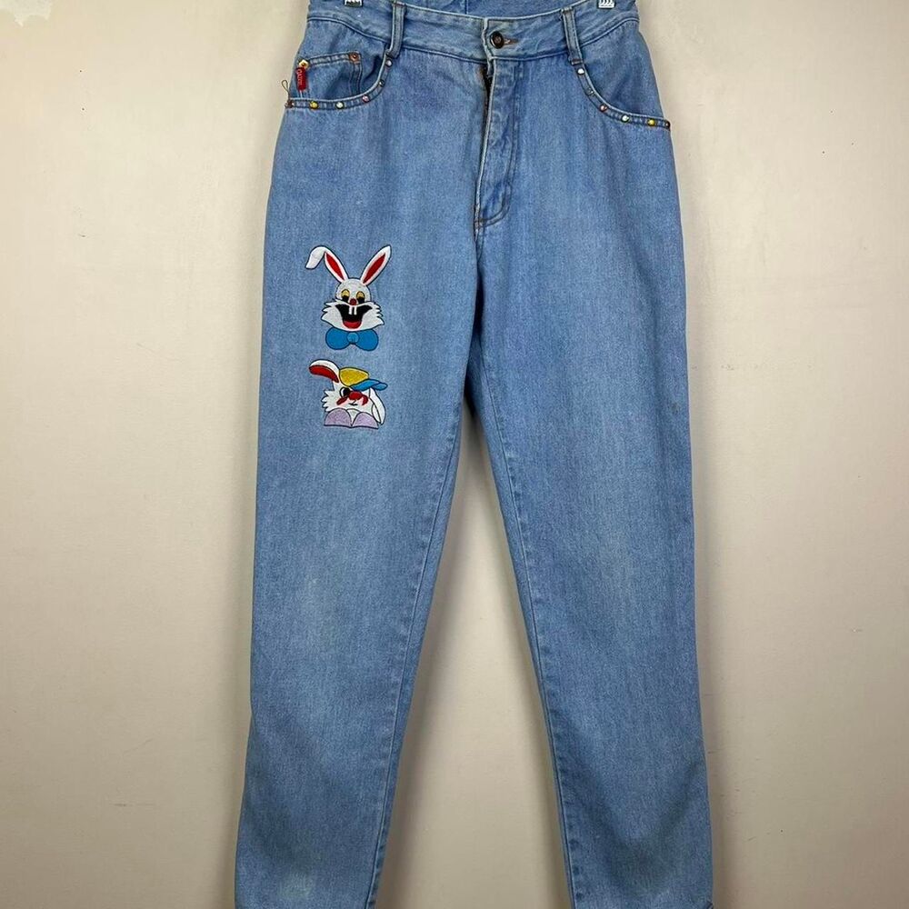 Vintage 80s Gazoz High Waisted Jeans Size 10